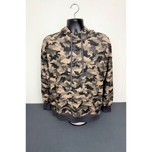 Doe & Rae Women's Small Lightweight Hoodie Camo Outdoor Hiking